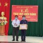 Đảng bộ xã Đông Phú tổ chức Lễ trao tặng Huy hiệu Đảng đợt ngày 7/11/2021